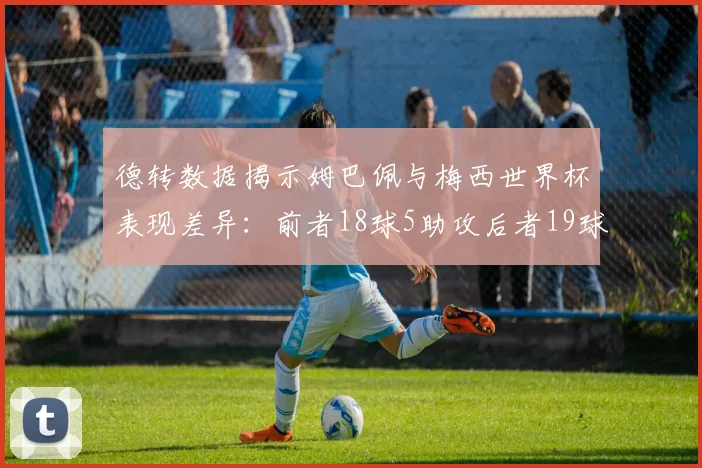 德转数据揭示姆巴佩与梅西世界杯表现差异：前者18球5助攻后者19球8助攻